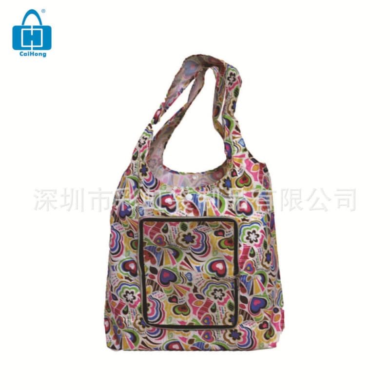 Direct from manufacturer RPET recycled material shopping bags, 420D three-grid fabric handbags, waterproof Oxford cloth shopping bags.