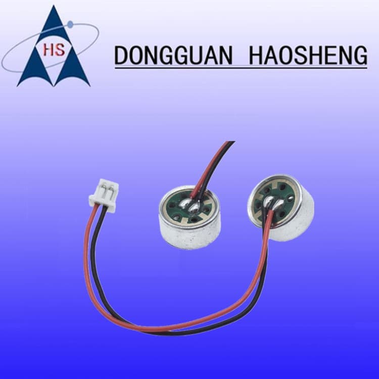 Microphone Cartridge with Wire 65L Omnidirectional Electret Condenser Microphone MIC Receiver IP67 Deep Waterproof