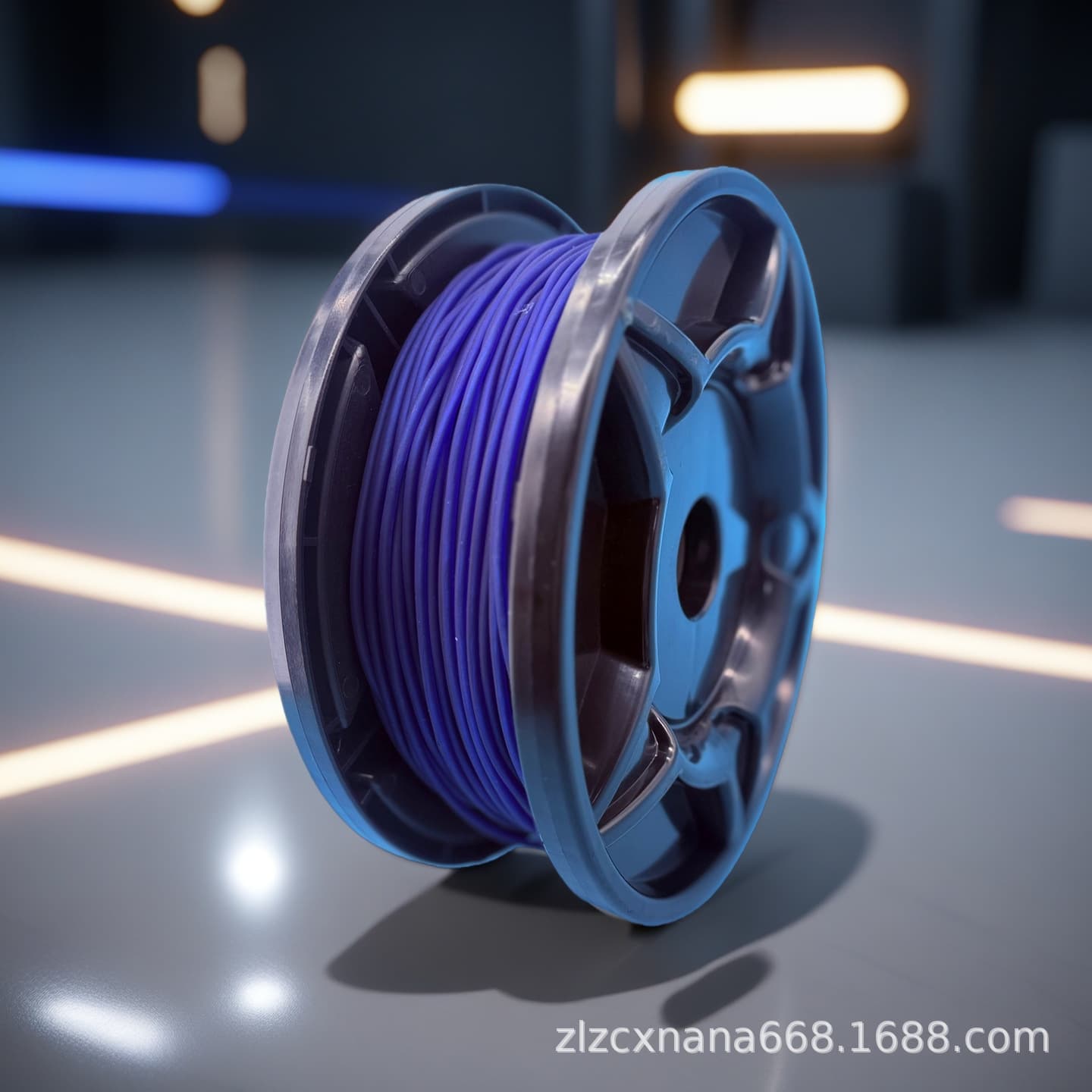 Pure Copper Single-Strand Control Cable, Car Audio Control Cable, Subwoofer Modification Cable Matte Blue Single-Strand Cable