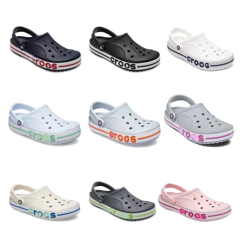 Beya Crocs Clog Sandals Closed-Toe Slippers Parent-Child Beach Shoes Comfortable Casual Shoes for Men and Women