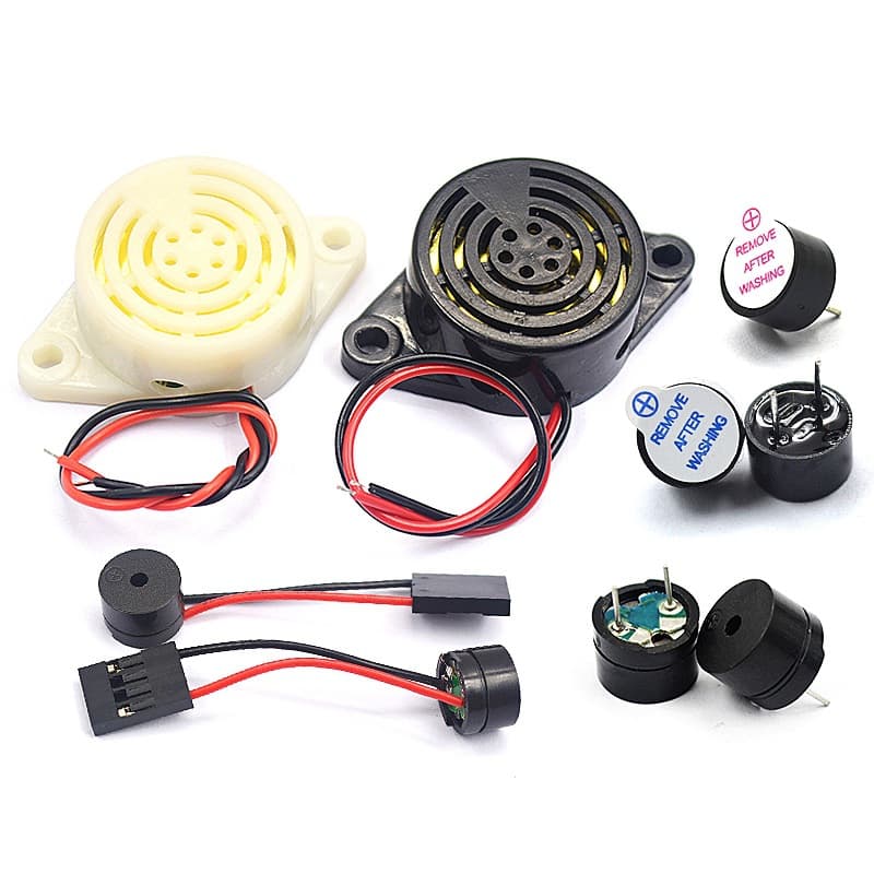 3105A High Decibel Alarm SFM-27 DC3-24V Continuous Sound Active Buzzer 12V