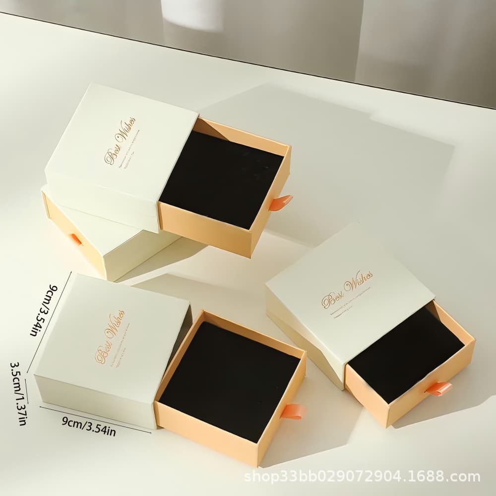 Cross-border Hot Selling Crown Waist Jewelry Box PU Leather Ring Box Christmas Gift Box Small Jewelry Packaging Box Accessories