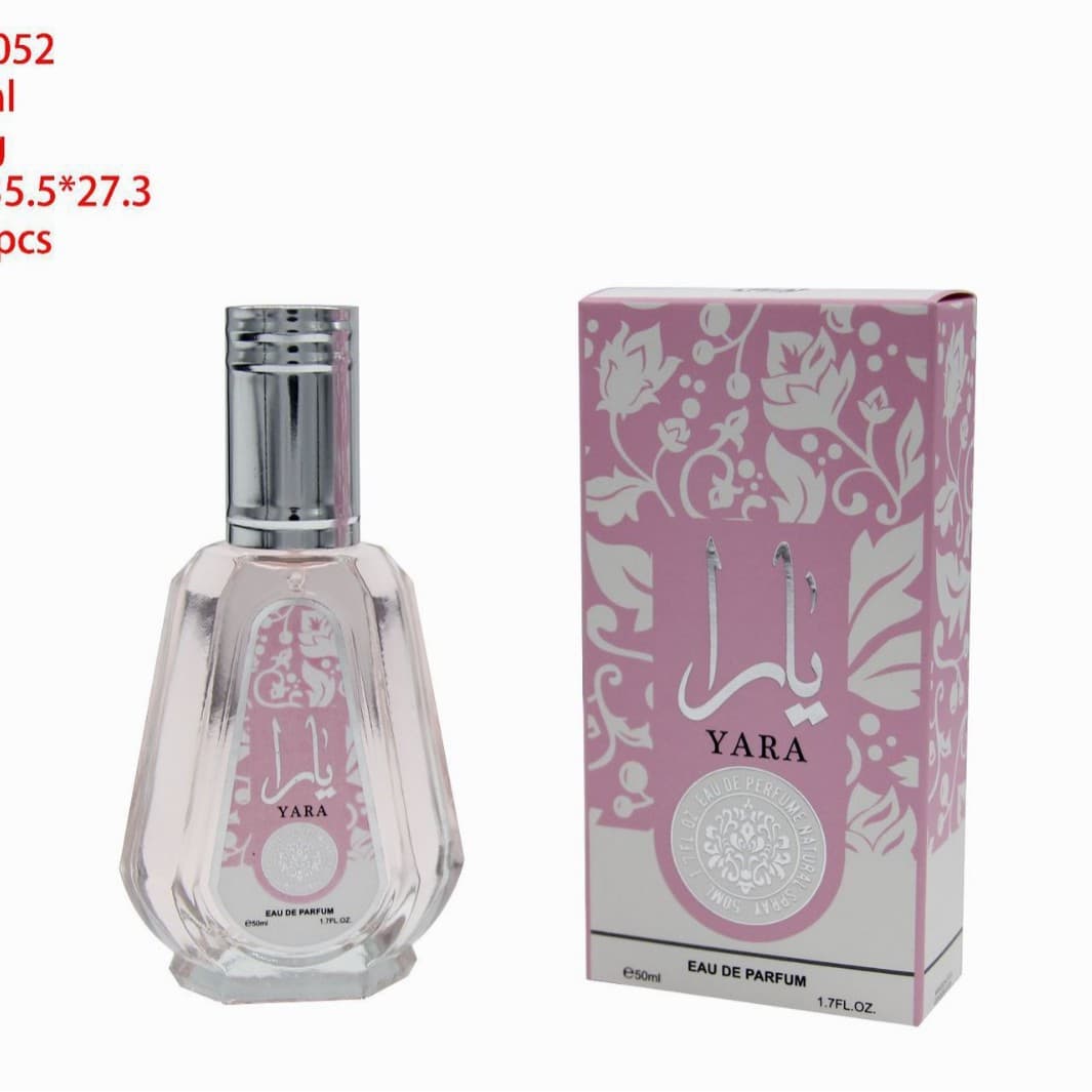 Cross-Border Trade Hot-Selling Yara Perfume Tobacco Fragrance for Men and Women, Stylish and Elegant Yara Long-Lasting 50ml Fruity Scent