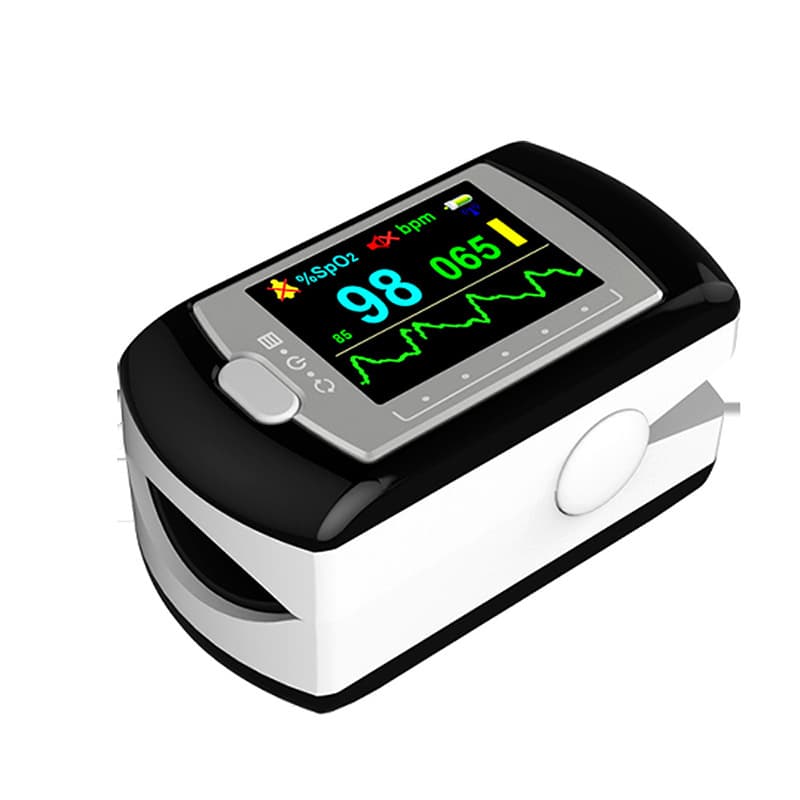 Contec Medical Pulse Oximeter, Finger Clip Type for Blood Oxygen Saturation and Pulse Rate Detection, Cross-border