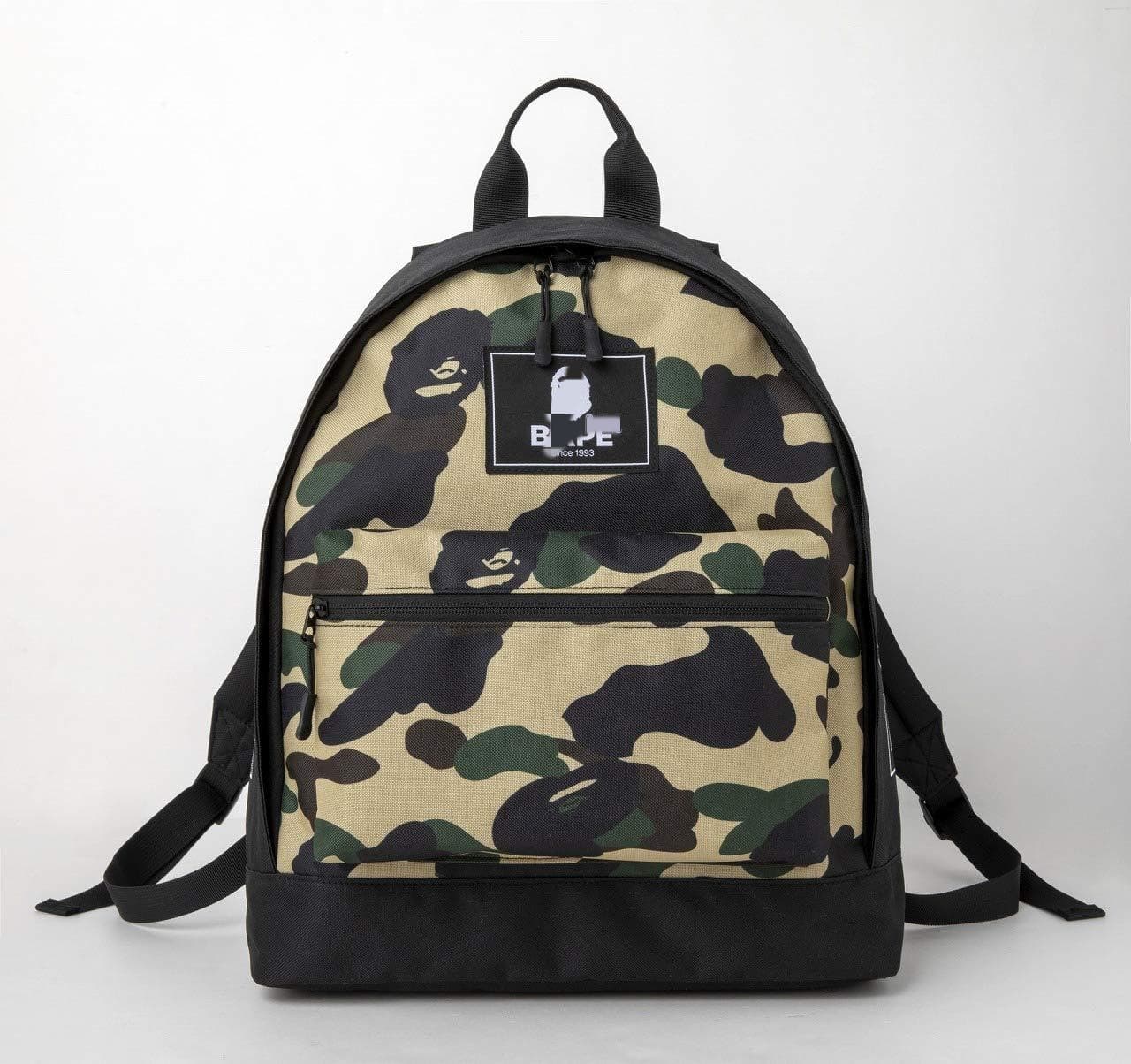 Japanese magazine style ape head Bape camouflage waterproof backpack unisex fashion schoolbag ready for sale