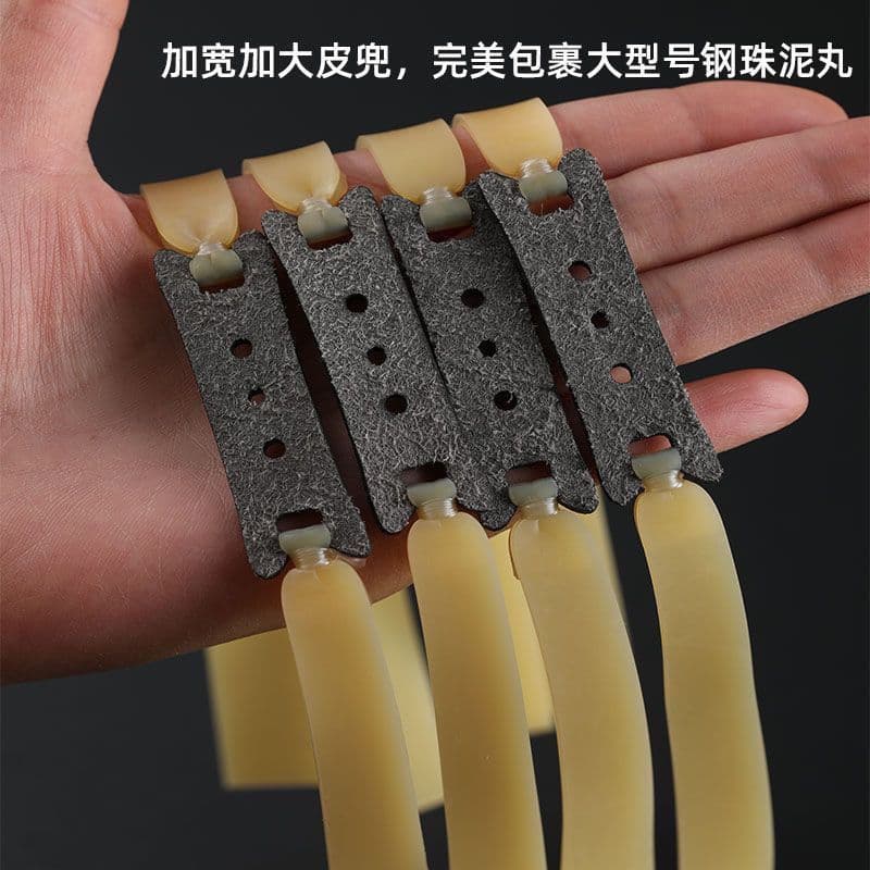Slingshot Flat Rubber Band 2.0 Anti-Freeze High Strength Durable Prey High Elasticity No-Tie Elastic Band