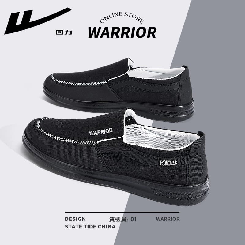 Warrior Men's Shoes 2025 Spring/Autumn New Casual Running Shoes with Soft Sole and Air Cushion, Comfortable for Summer