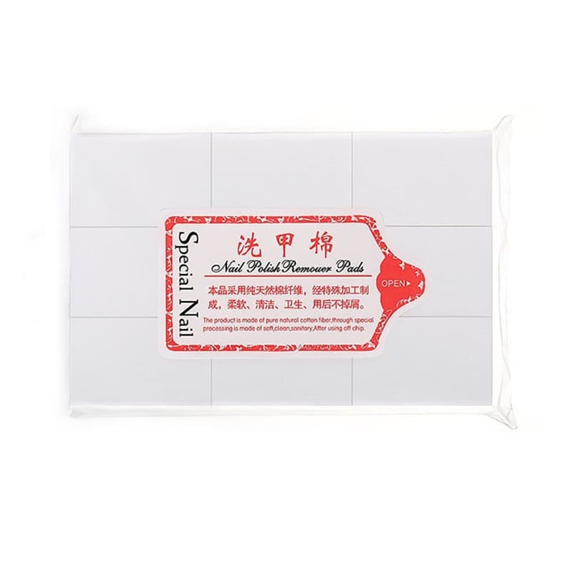 New Cross-Border Hard Nail Cotton, Nail Polish Remover Cotton, Nail Wipe, Hard Lint-Free Nail Cleaning Tool