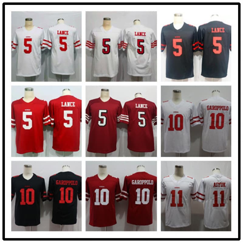 American football jersey, 49ers #85 Kittle 10, Garoppolo 97, BOSA retro embroidered jersey.