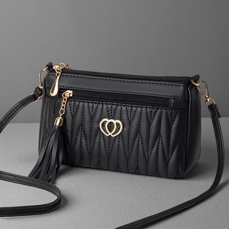 Crossbody Bag for Women 2025 New Style Shoulder Bag Fringe Small Leather Bag Export Winter Women's Bag Cross-Border Small Order