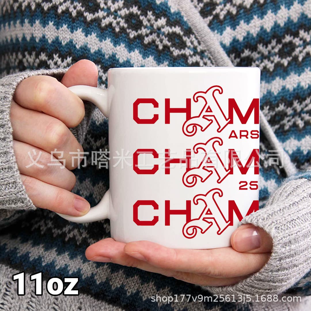 Cross-border sublimation creative mug coating cup heat transfer ceramic cup printed LOGO gift coffee cup