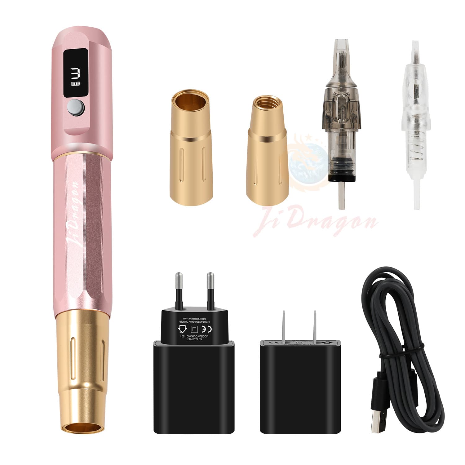 CE Eyebrow Tattoo Machine PMU Tattoo Battery Wireless Eyebrow Embroidery Machine Replaceable Head Coreless Motor