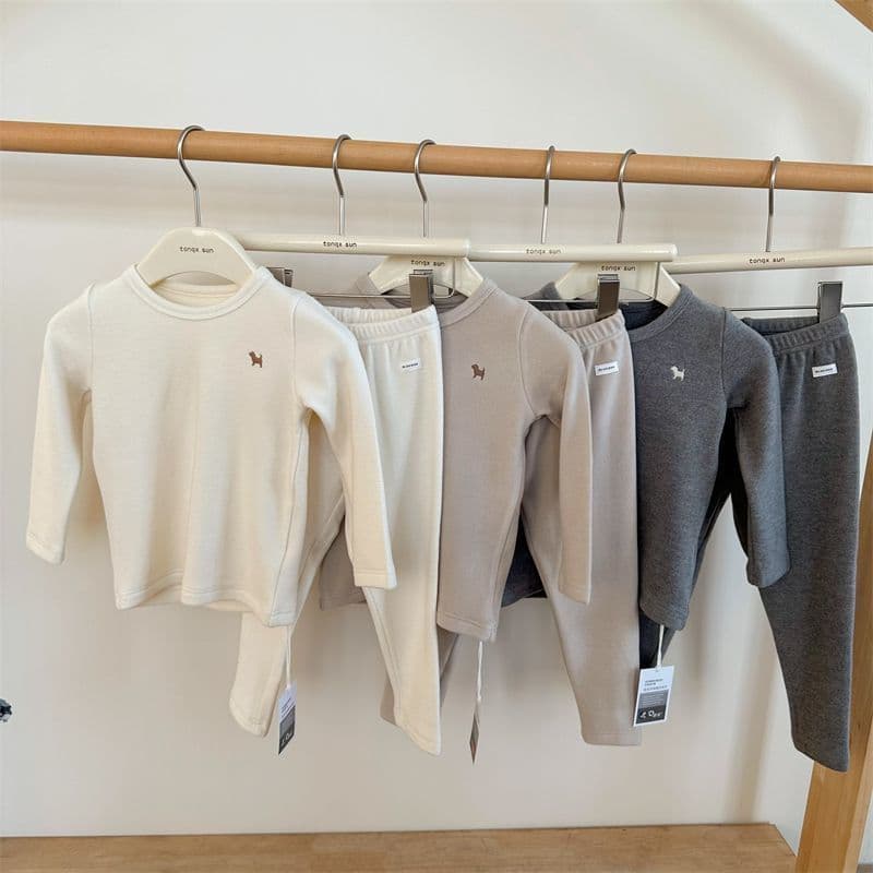 New Autumn/Winter Children's Pajama Set for Boys and Girls, Two-Piece Homewear Fashion
