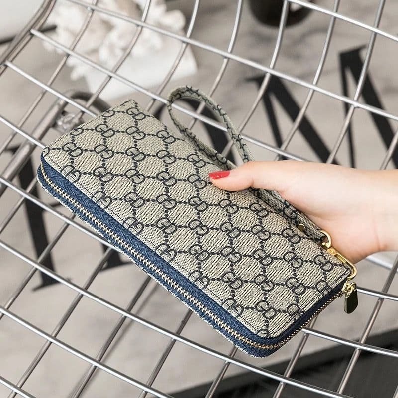 New Letter Wallet Women's Zipper Clutch Stylish Special Price Phone Bag Middle-Aged Dual-Use Large Capacity Coin Purse Small Bag