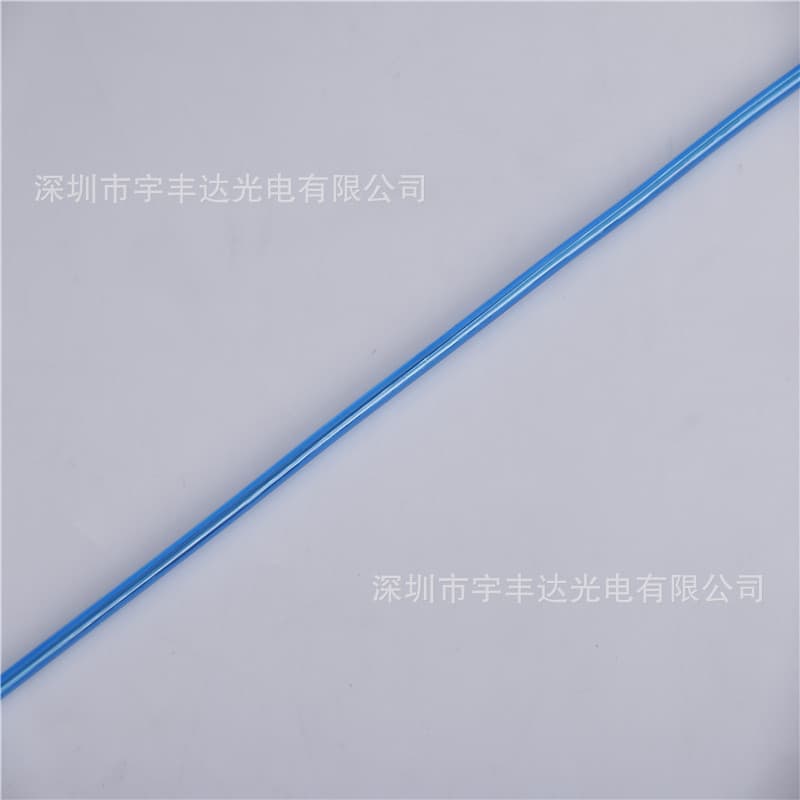 Manufacturer EL cold light luminous wire 3.2mm wire diameter decorative wire material, set color by request