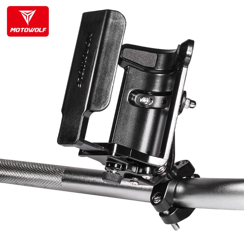 Adjustable Motorcycle Riding Water Bottle Holder Activity Bar Bicycle Water Bottle Rack Universal Motorcycle Accessories