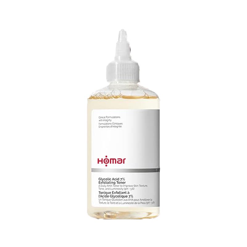 OEM 7% Glycolic Acid Gentle Exfoliating Toner 150ml Improves Roughness and Dullness, Oil Control, Hydrating and Moisturizing Toner