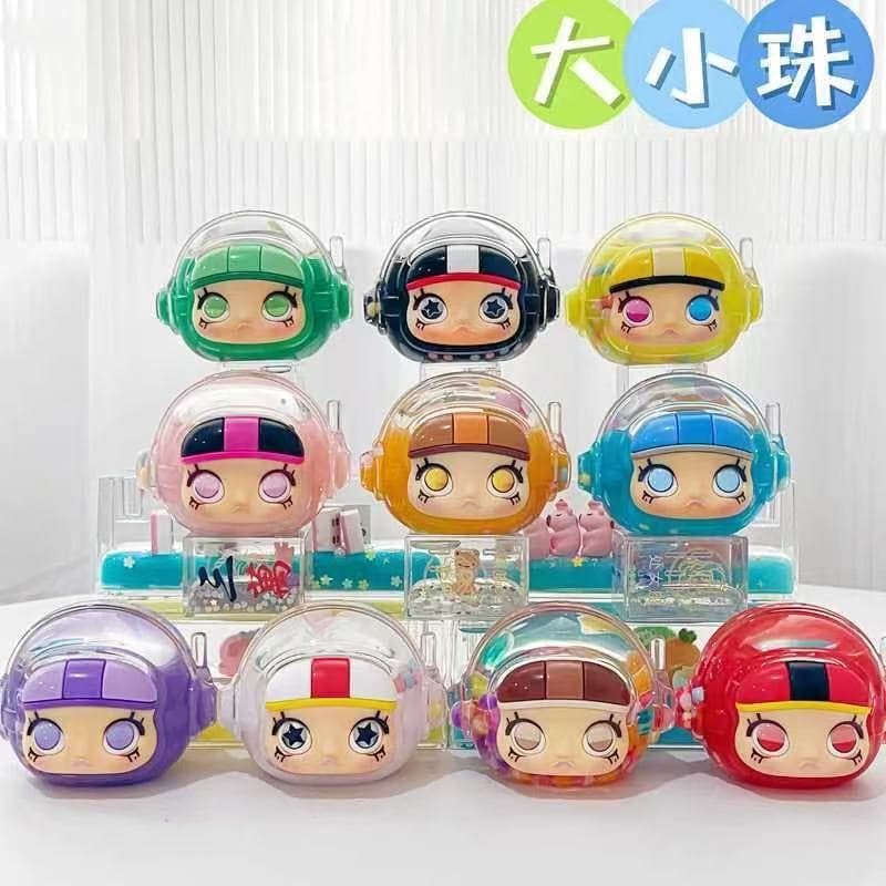 [Hot Item] Douyin Same-style Robot Sand Art Large Ornament Oil-filled Sand Art Figure Creative Trendy Toy Wholesale