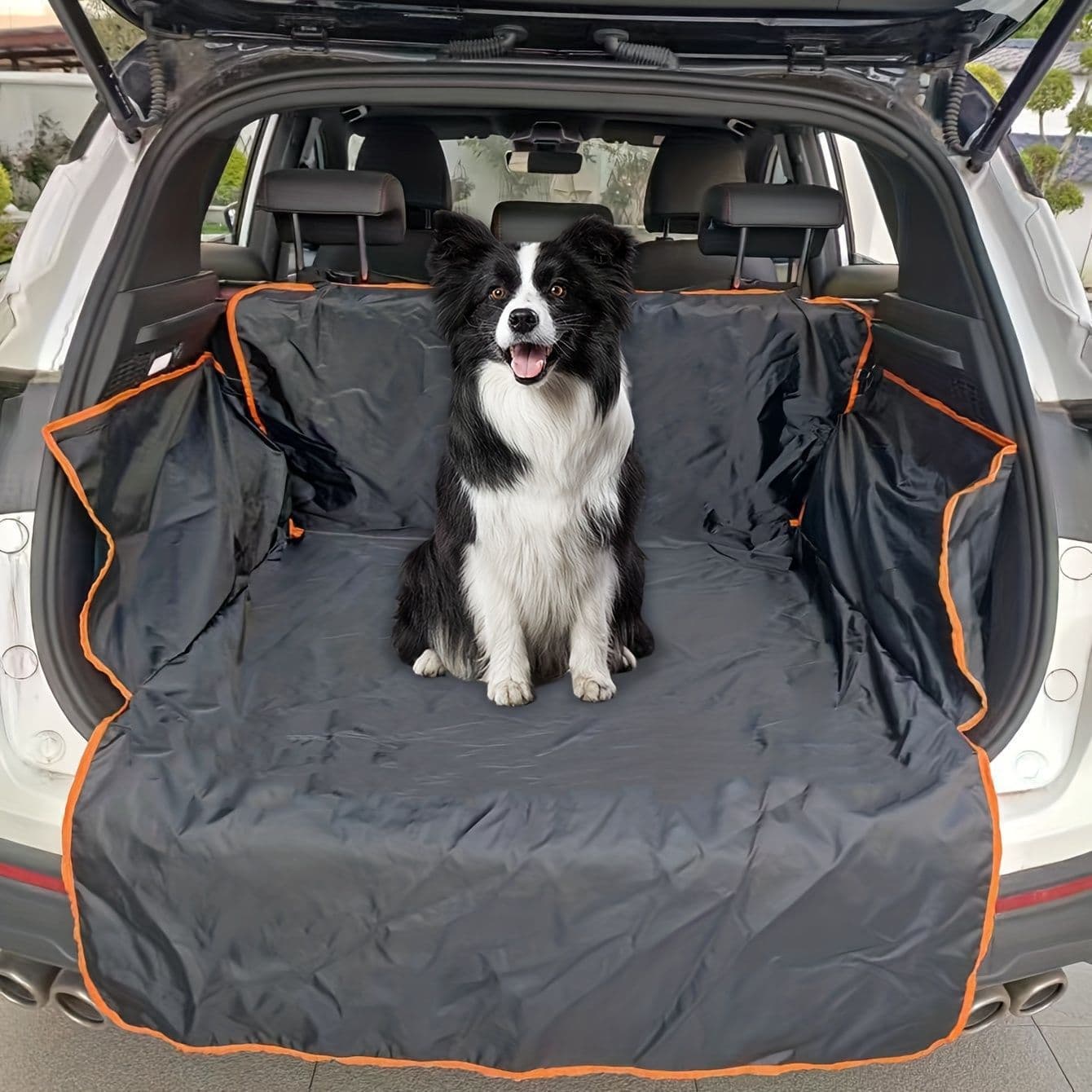 Car trunk mat, cross-border exclusive, car pet seat cushion, thickened waterproof dog seat cushion, car trunk mat.