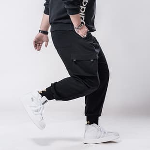 Cross-border Oversized Loose Cargo Pants Summer Big Man Pants Sports Pants Men's Trendy Plus Size Thin Casual Pants