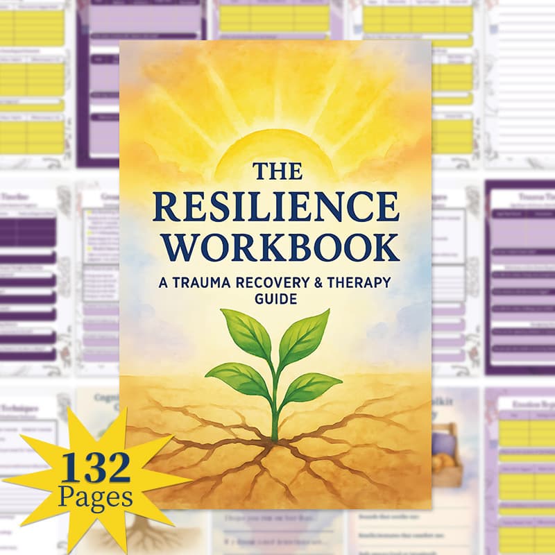 Cross-Border New Product "The Resilience Workbook": Trauma Recovery Journal and Resilience-Building Notebook