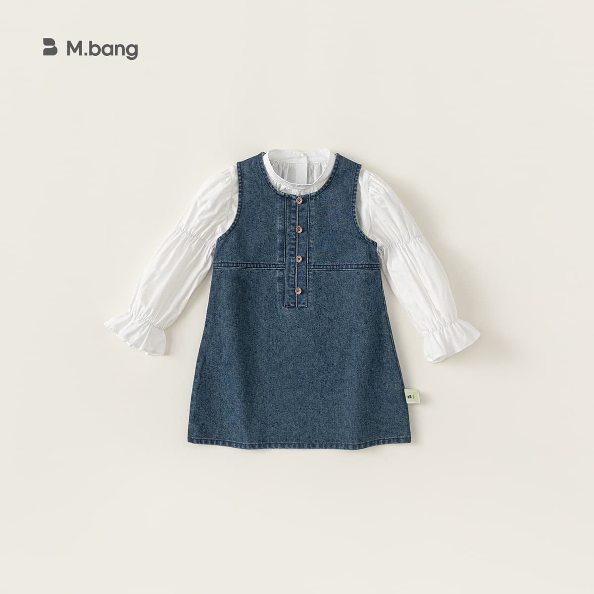 Youbao Children's Clothing Denim Skirt Casual Little Girl Dress New Arrival Girls' Tank Top Dress Toddler Skirt