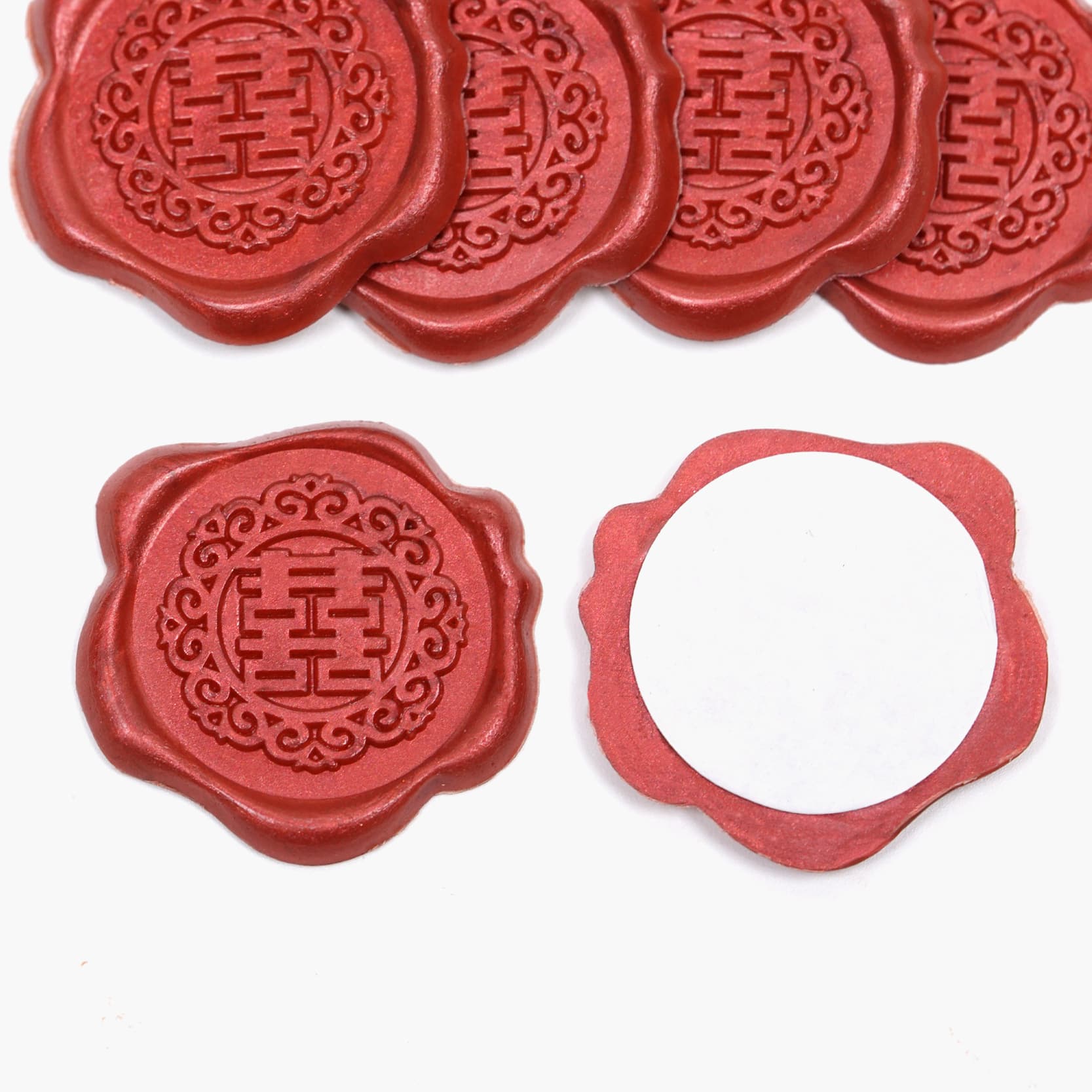 Wax Seal Stamp Embossed Wax Seal Envelope Postcard Love Letter Closure Gift Wax Sheet Seal Stamp
