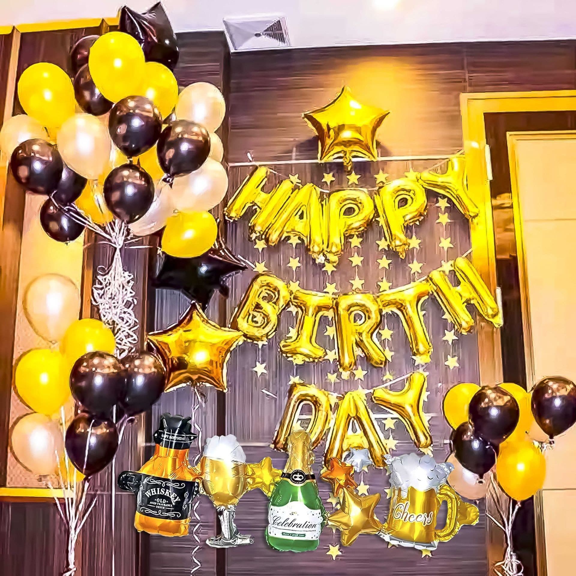 Birthday Balloon Decorations Adult Party Supplies Kids Animal Foil Balloon Set