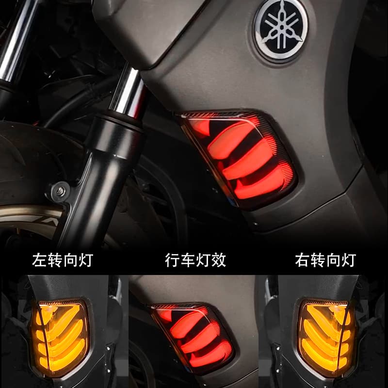 Factory Wholesale Motorcycle Accessories for YAMAHA 2020 NMAX155 Modified Single-Color Front Side Light Turn Signal