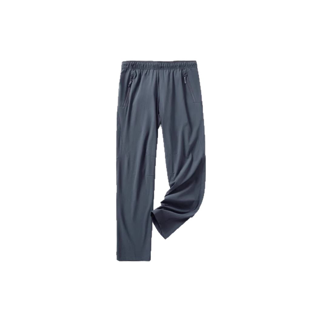 Men's Quick Dry Sports Long Pants Summer Outdoor Series Straight Leg Lengthened Polyester Fiber Fashionable Urban Style