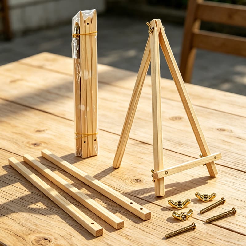 Removable Mini Easel Desktop Painting Display Stand Foldable Drawing Tripod for Kids Factory Direct