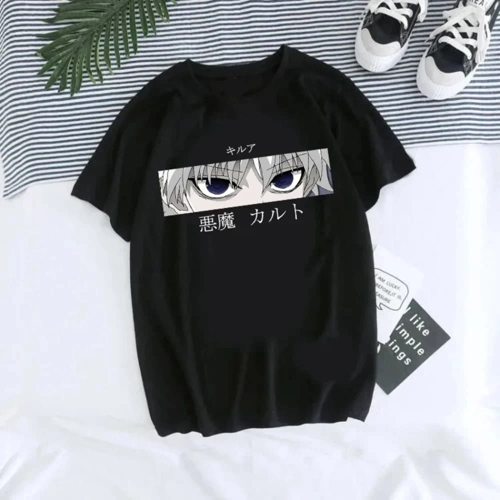 Anime Hunter X Hunter T-Shirt Japanese Manga Hisoka Killua Z