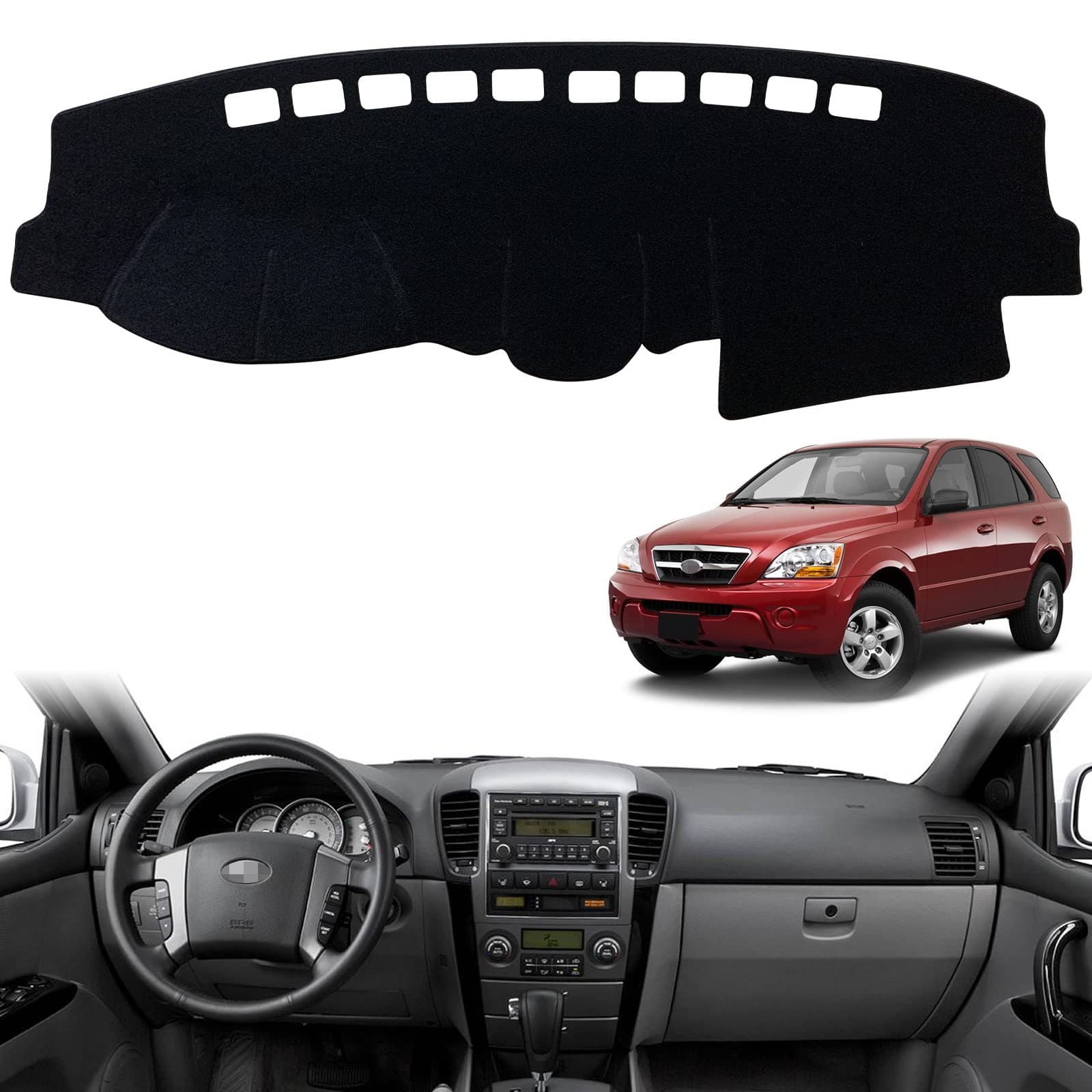 Universal Fit for Kia Sorento 2004-2009 Dashboard Cover Car Dash Mat Sun Shade