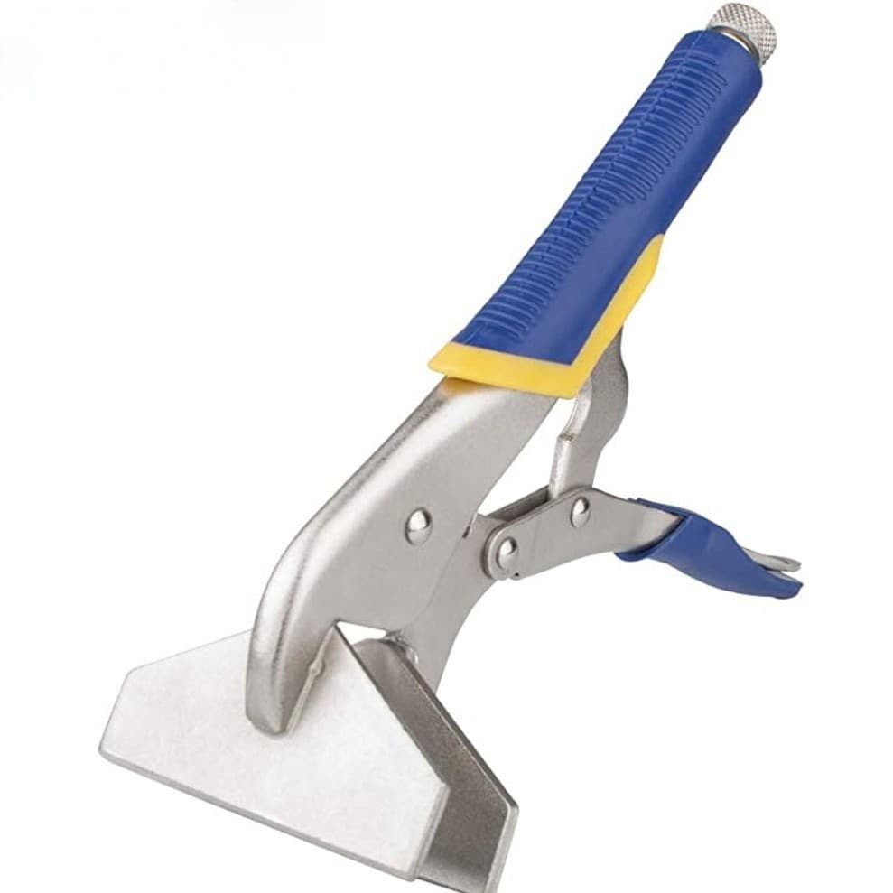 10-inch straight handle dragon bone folding edge pliers chrome vanadium steel sheet flat mouth gold tool iron sheet edge rolling tearing piece special