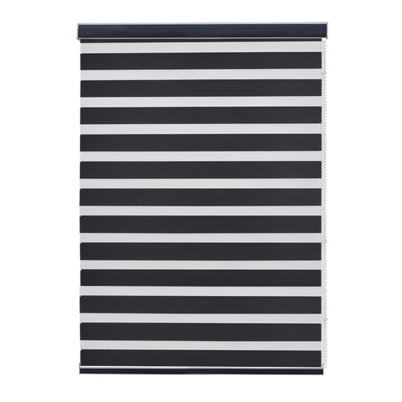 Cross-border Exclusive No-Drill Installation Waterproof Oil-Proof Zebra Blind Kitchen Blind Adjustable Light Shade Roller Blind Curtain