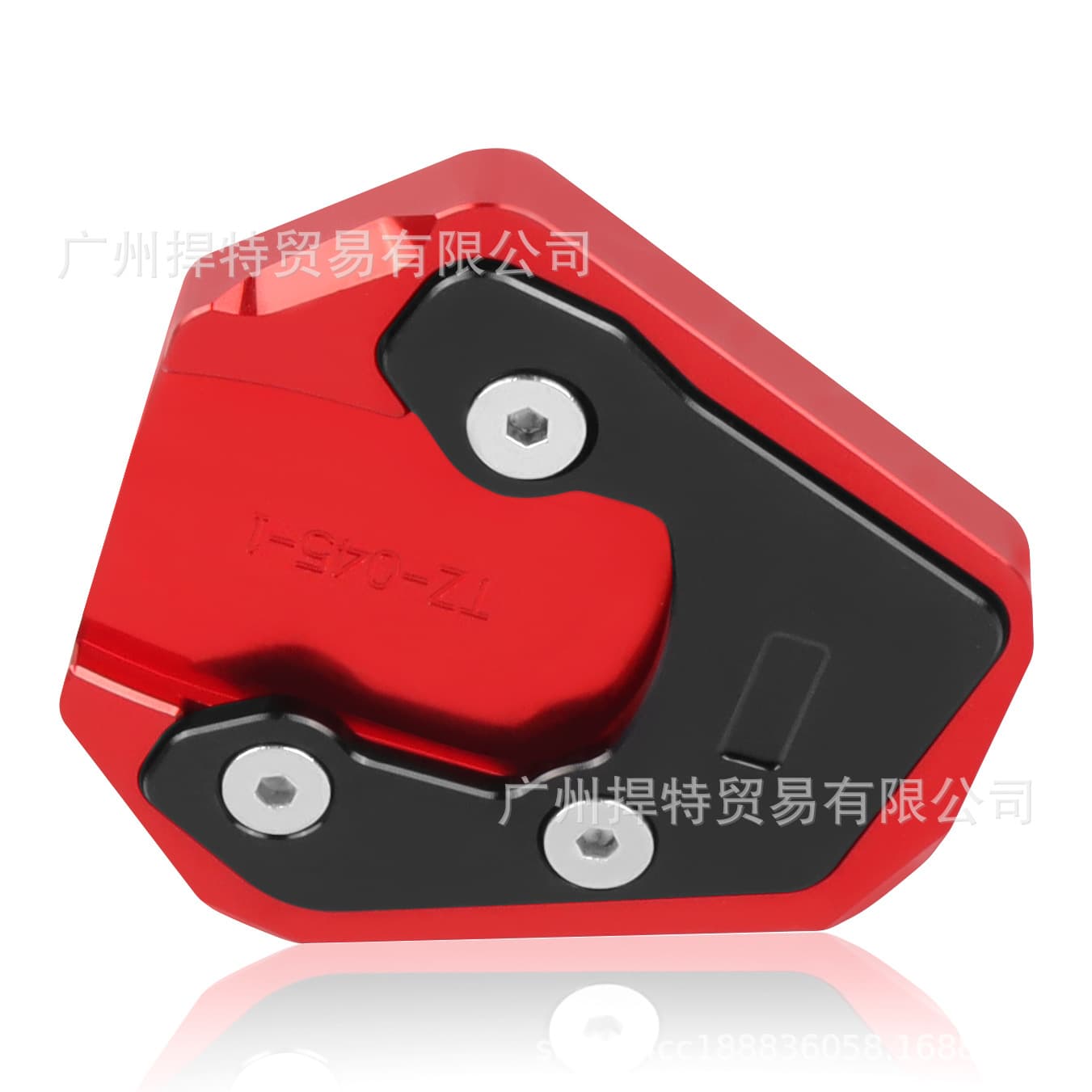 Fit for Suzuki GSX-S750 GSR750 GSXS1000/1000F Modified Enlarged Side Stand Foot Pad