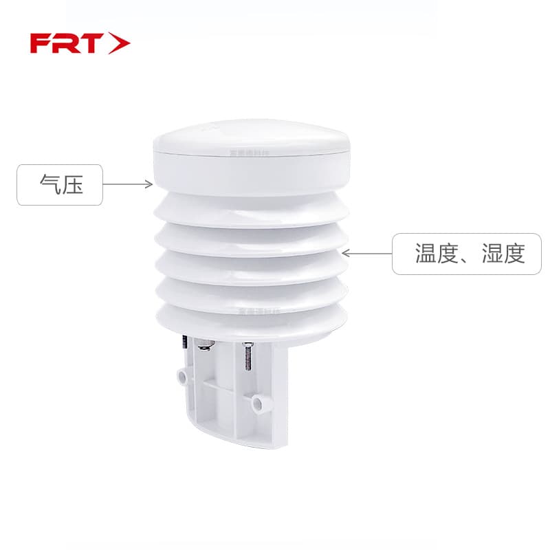 FRT300 Three-Element Weather Sensor for Atmospheric Temperature, Humidity, Pressure, and Wind Tower Monitoring, Outdoor Use