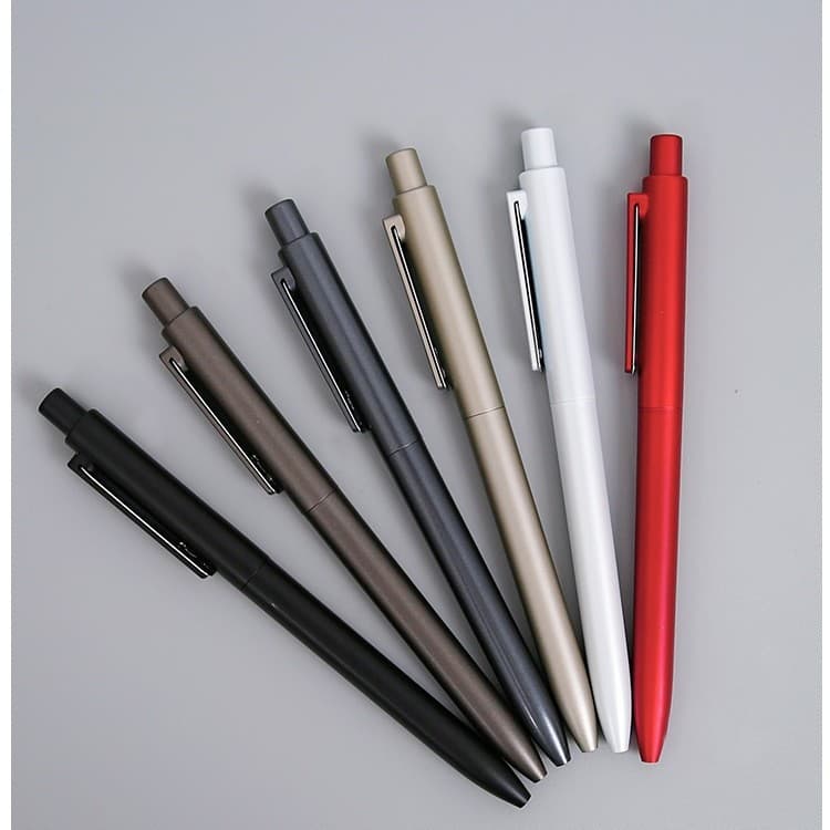 Custom Advertising Pen with LOGO, Retractable Gel Pen, Signing Pen, Large Capacity Ink Refill, Ballpoint Pen, Rollerball Pen, Wholesale Engraving
