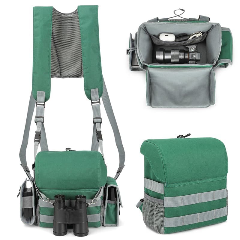 Factory LED SLR camera belt bag, casual shoulder tool camera shoulder bag, magic three-use SLR belt bag