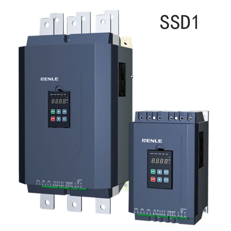 Renle Device SSD1-40-E Replacement JJR2022 Bypass Soft Start Motor Starter Controller Intelligent
