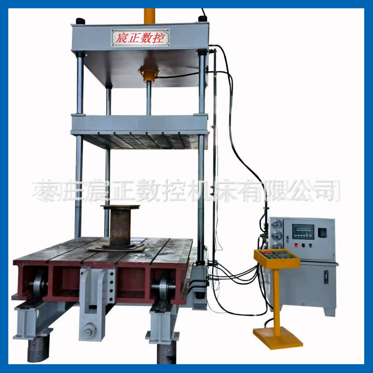 60-Ton Mobile Workbench Plastic Compression Molding Hydraulic Press 100-Ton Automotive Interior Compression Molding Hydraulic Press