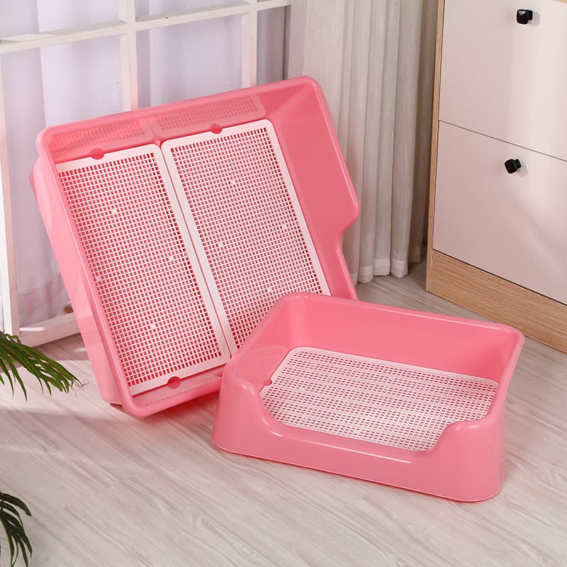 New Pet Dog Cat Litter Press Fence Dog Toilet Urinal Bedpan Splash-Proof Dog Toilet