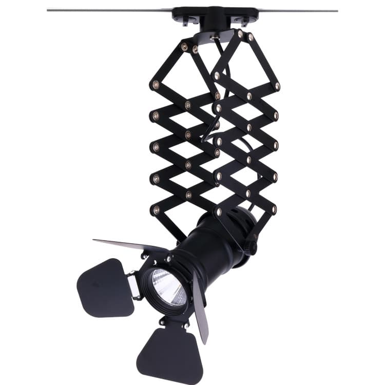 Telescopic track strip cob retro led light clothing store decoration industrial style