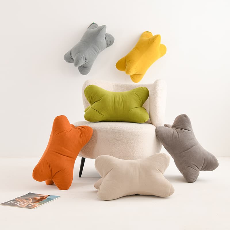 Bedside Backrest Pillow Neck And Lumbar Support Office Chair Seat Cushion Footrest Pillow Leg Elevation Pillow Polyester