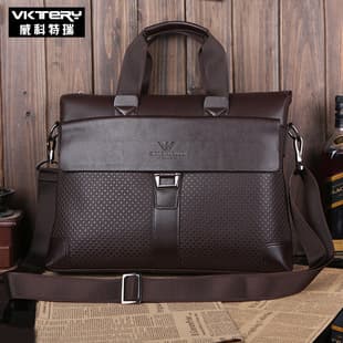 European and American Men's Travel Tote Bag Crossbody Shoulder Bag Business Bag Magnetic Button Handbag Wholesale