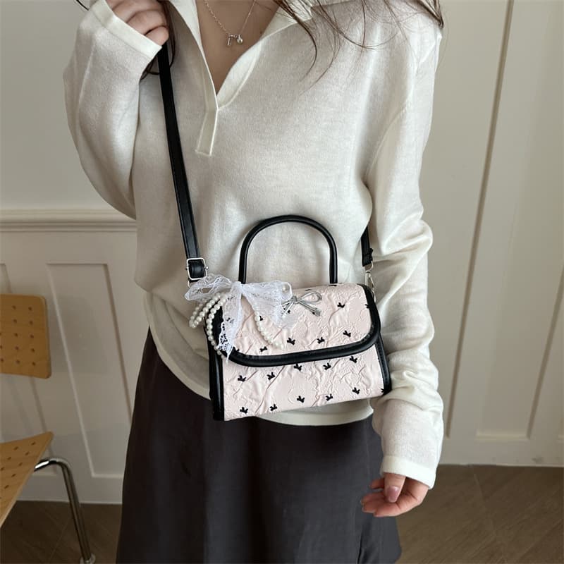 2025 New Women's Shoulder Bag Large Capacity Casual Shoulder Messenger Bag Japanese Student Commuting Girl Bag