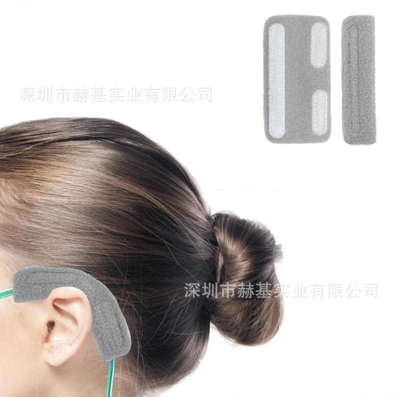 Ventilator anti-indentation pad with imprint, universal anti-slip cover for nasal masks, pressure relief, face protection cover for respirators