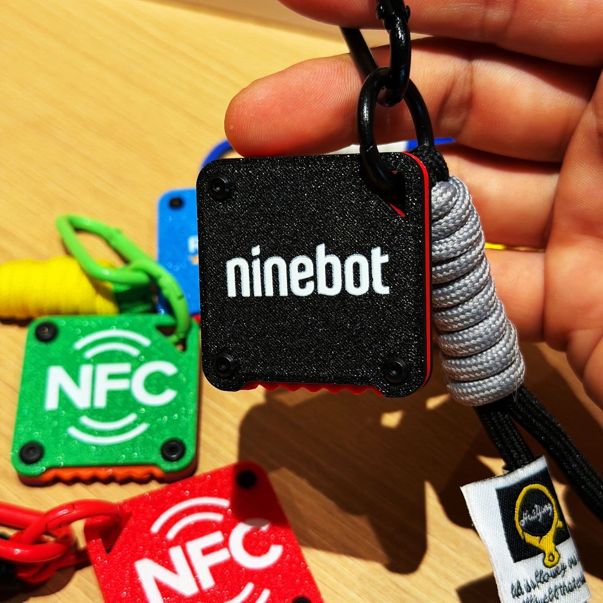 Ninebot Electric Scooter Round Smart Key Card Case M95C B30 C60 M85C Induction Key Protective Cover for Men