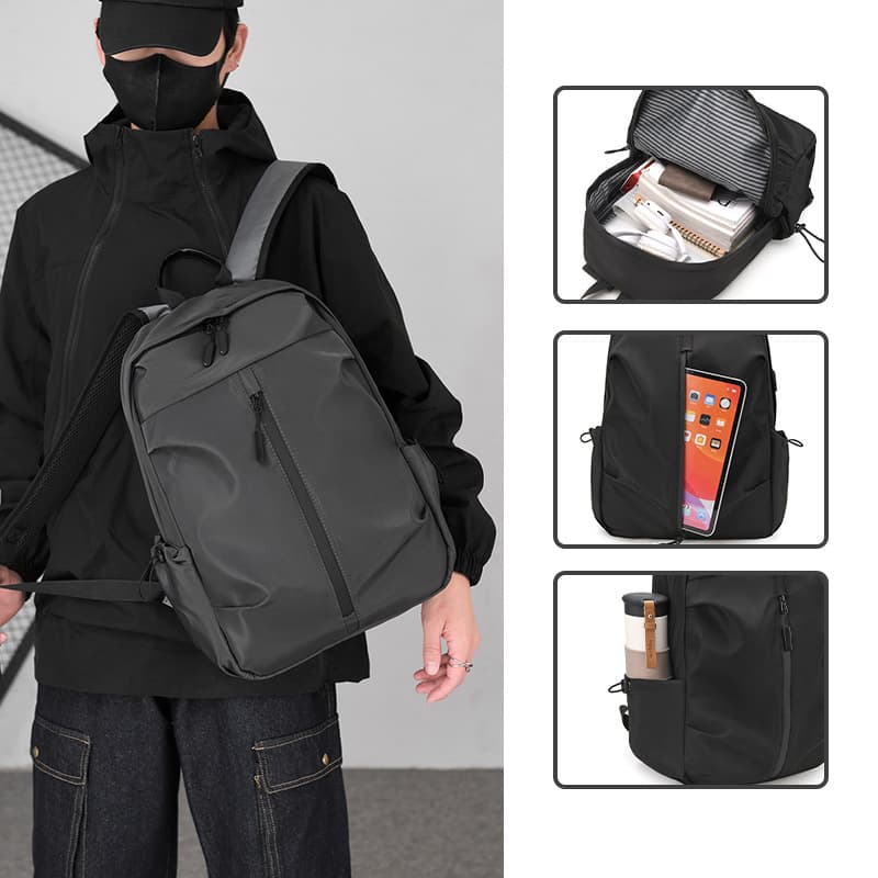 2025 New Men's Large Capacity Backpack, Business Commuting Travel Bag, Student Backpack, Laptop Bag
