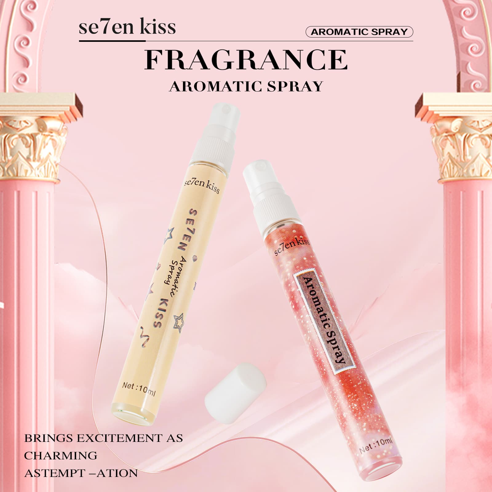 TK Live Broadcast Popular Fragrance Spray Lightweight Portable Long-lasting Fragrance Body Hair Perfume Spray Women's Fragrance